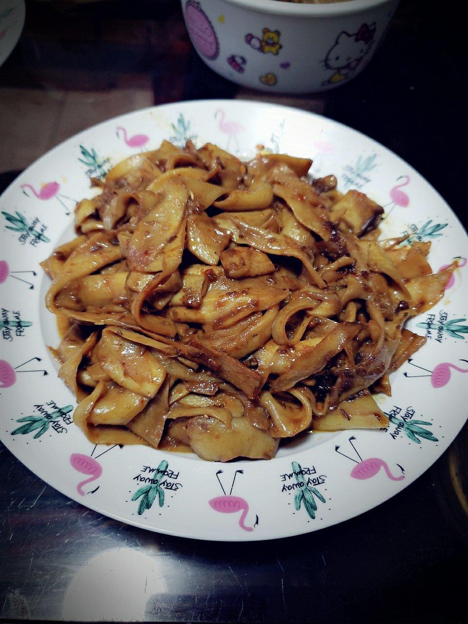 绝对美味的孜然杏鲍菇