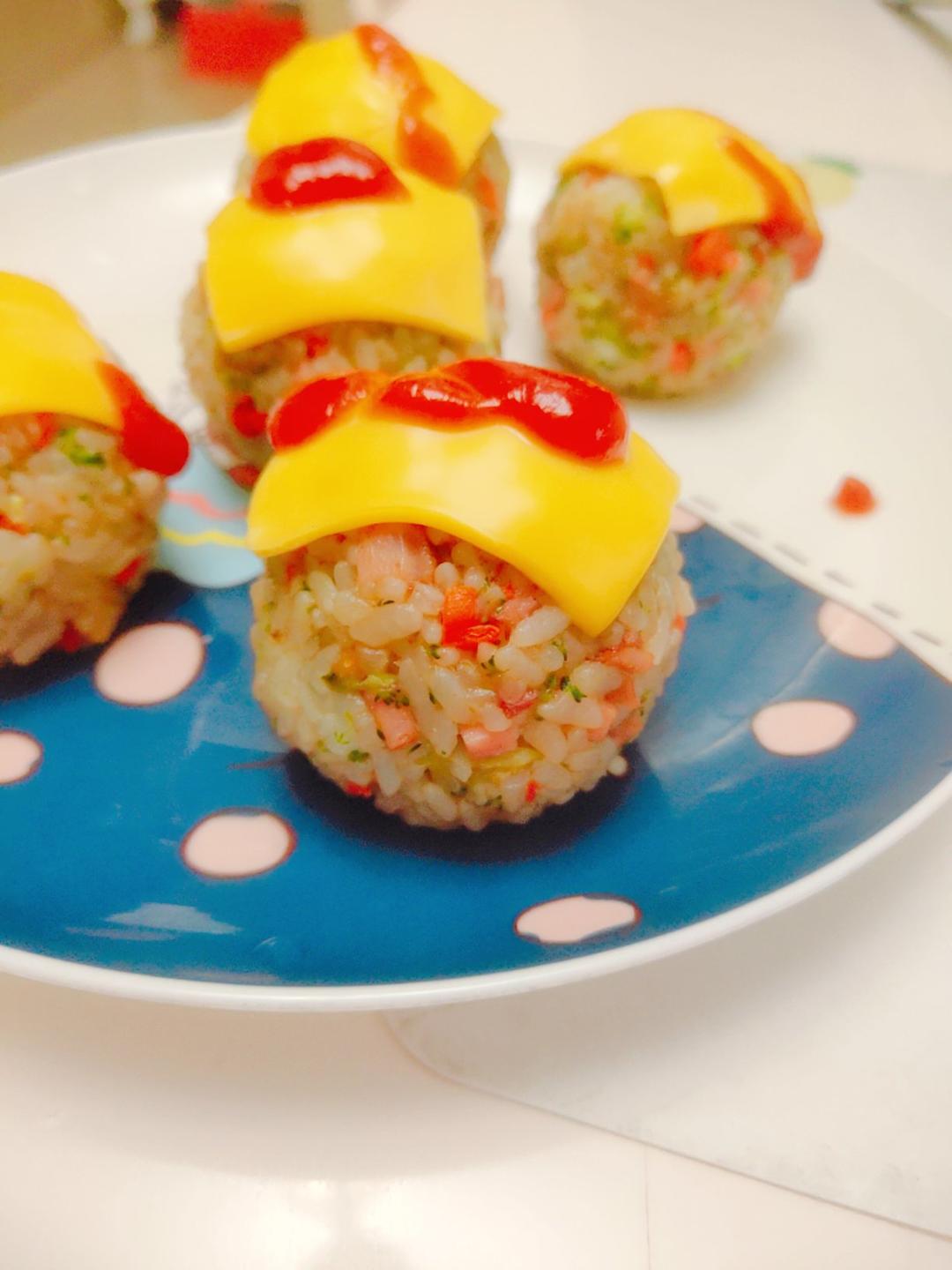 【五彩小饭团】有米有菜，有肉有奶有海鲜🥰