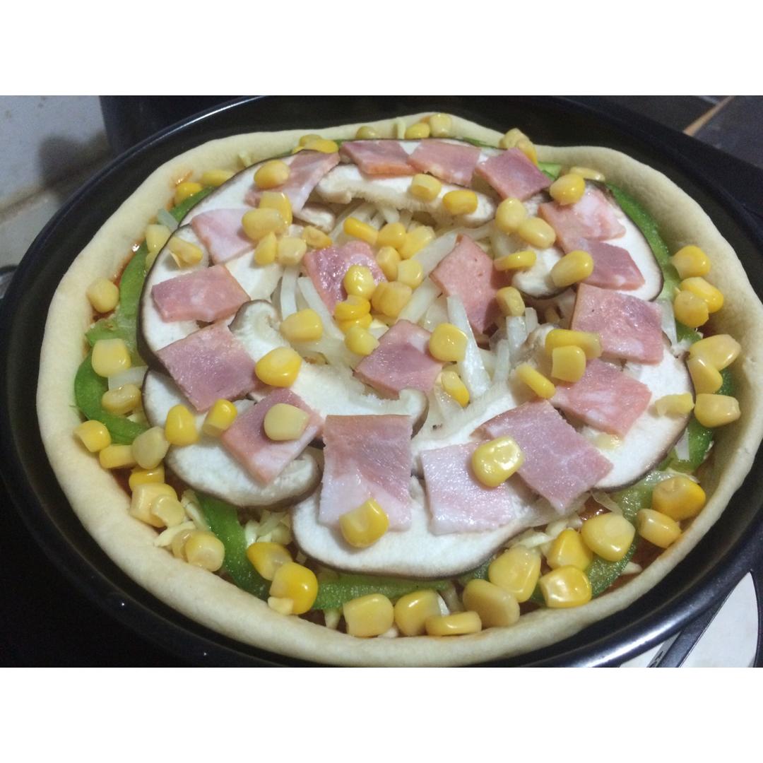 8寸纯手工什锦披萨