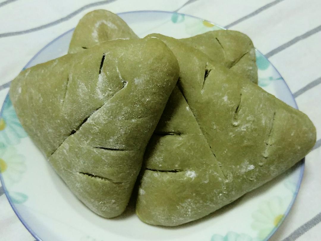 烫种～麻薯蜜豆沙抹茶面包