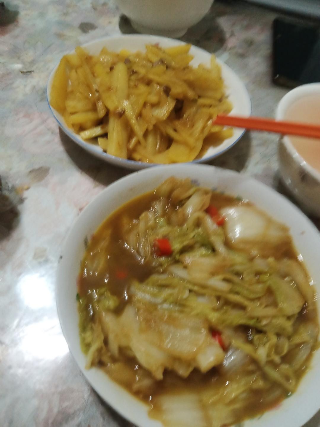 炝炒土豆
