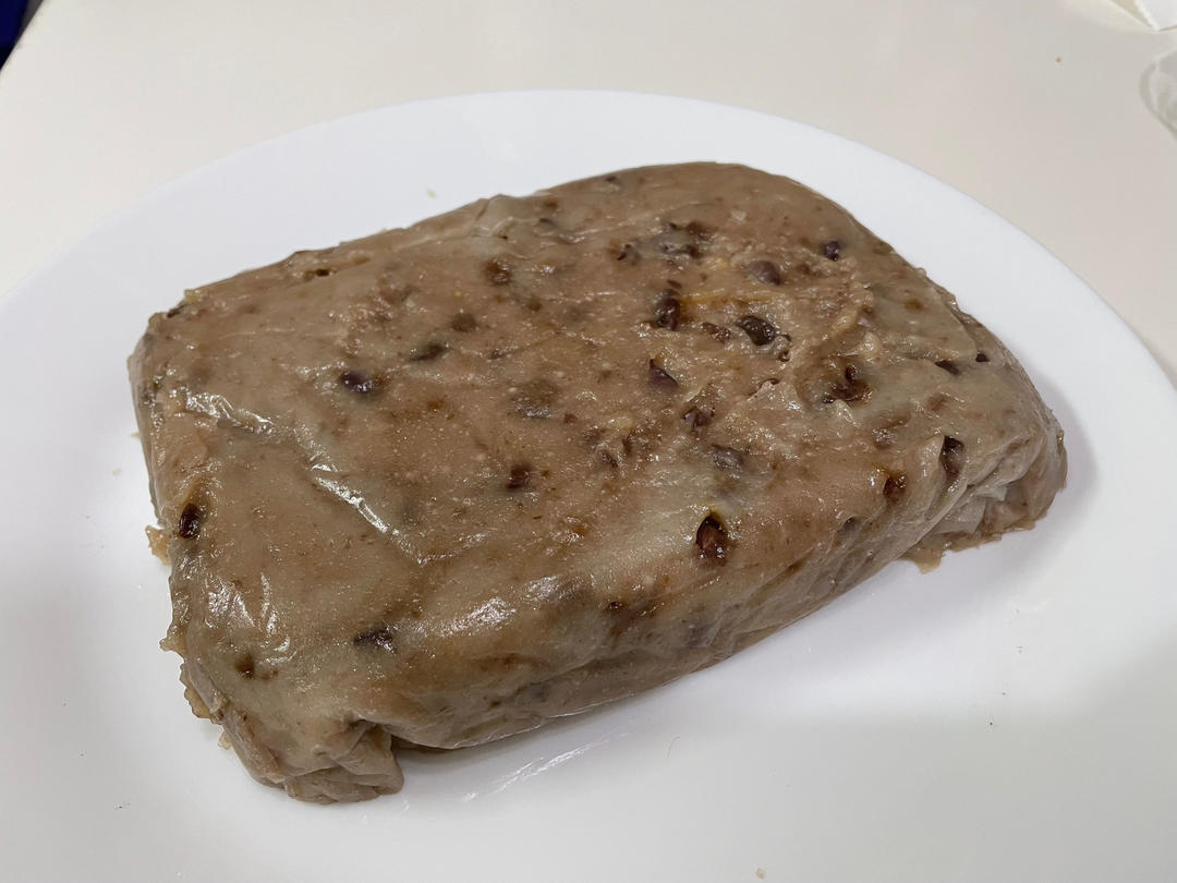 老上海味道-赤豆糕（软硬比例说明）