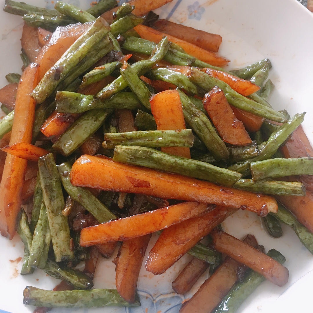 土豆烧豆角