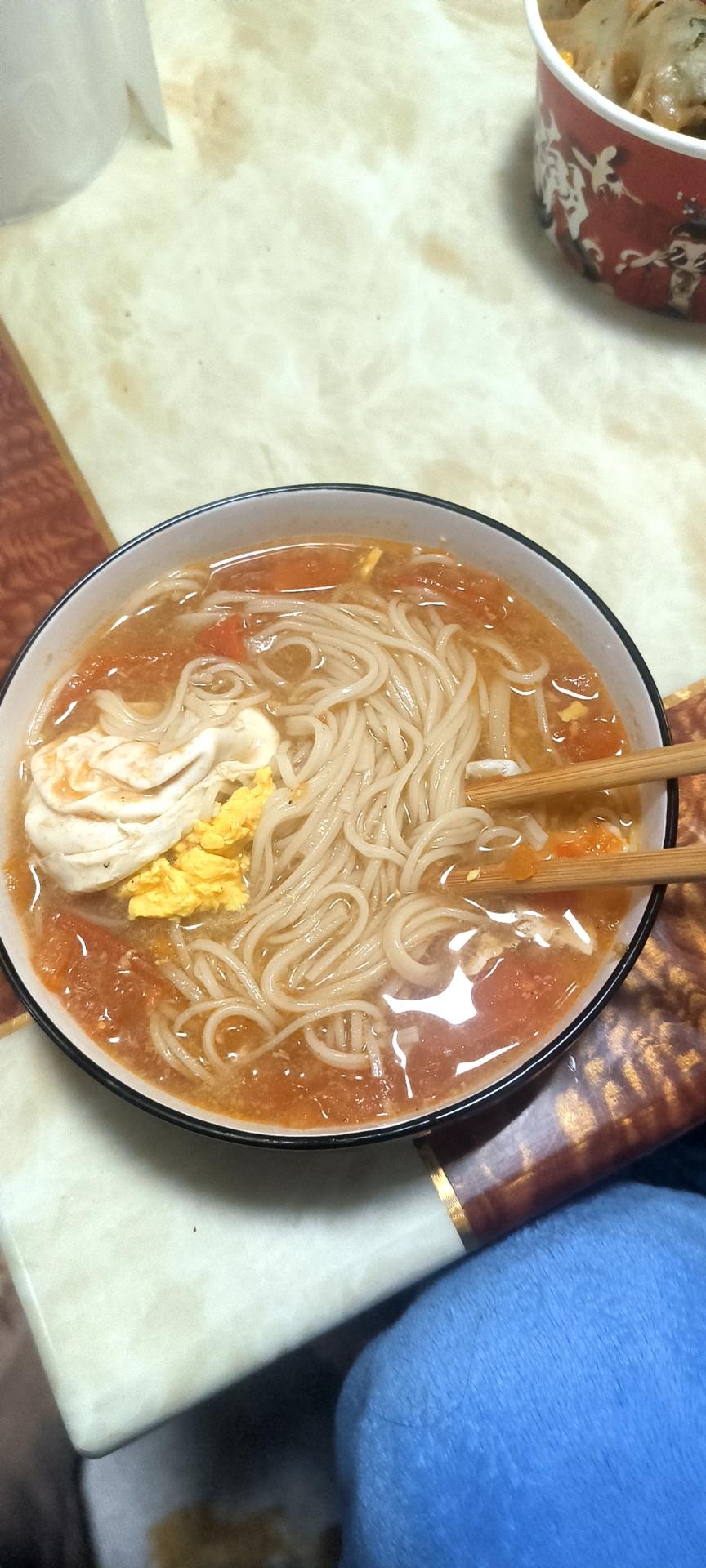 番茄🍅挂面汤🥣