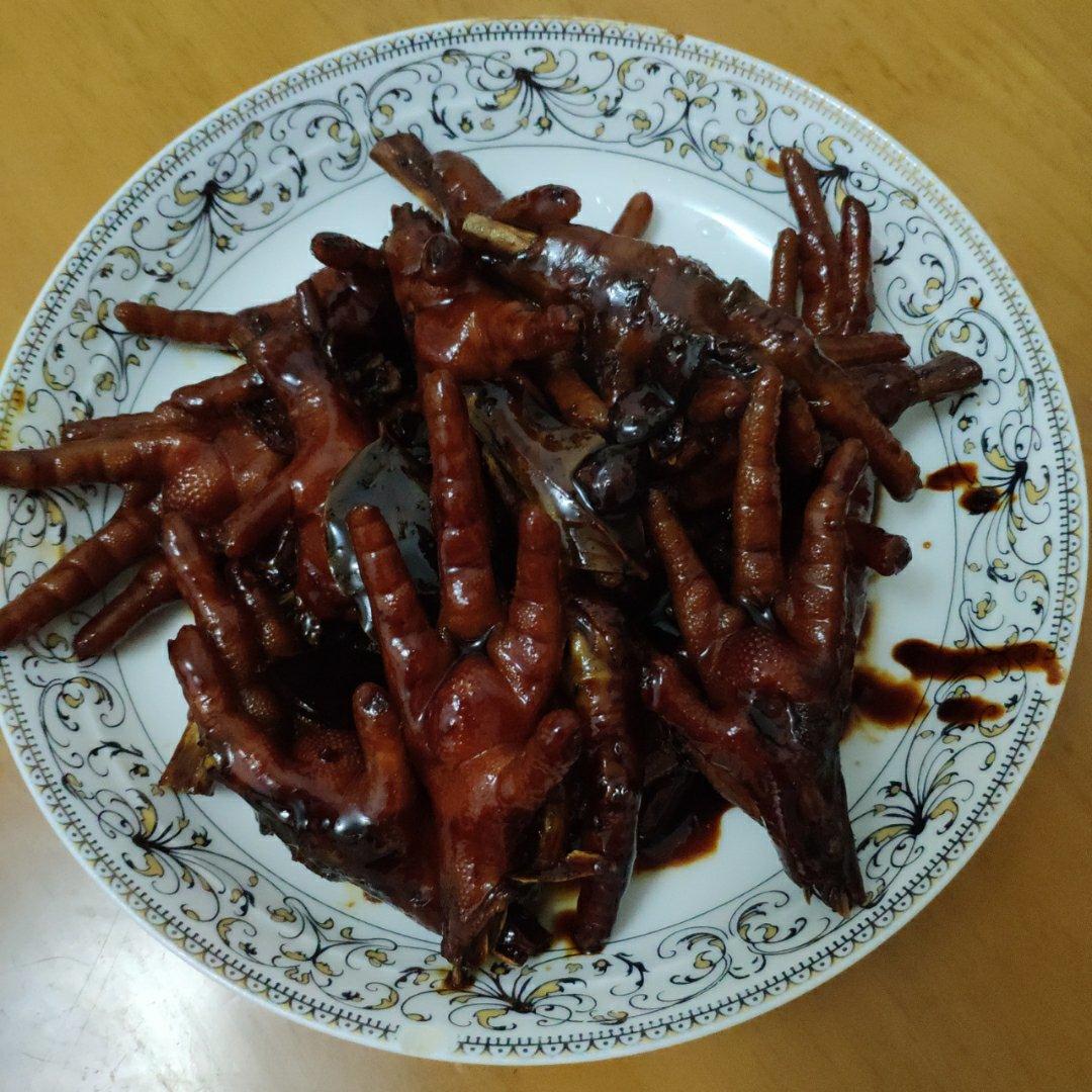 秘制红烧鸡爪