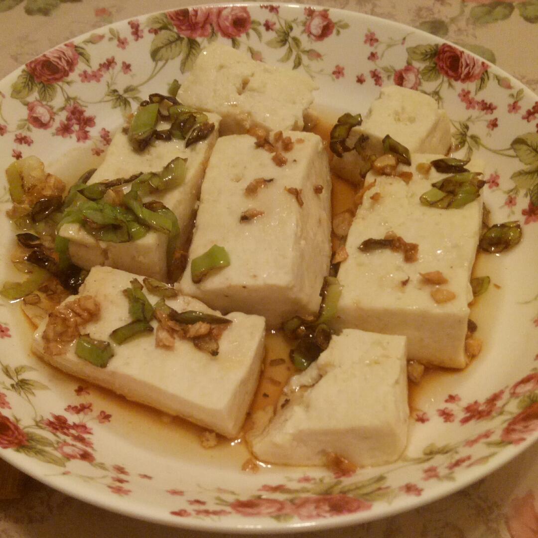 蘸汁豆腐