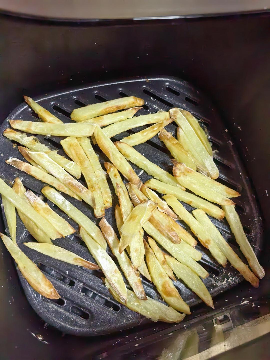 空气炸锅薯条（不冷冻，不水煮，不过夜，全网最简单）