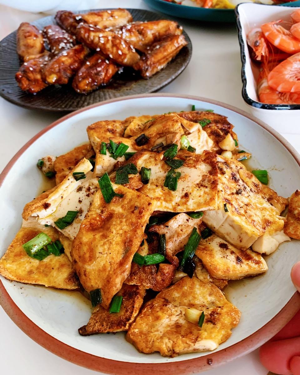 无敌好吃的香煎豆腐