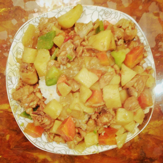 咖喱鸡肉饭