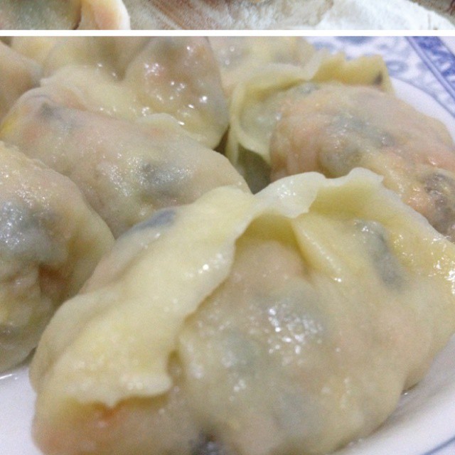 萝卜丝豆腐素馅饺子