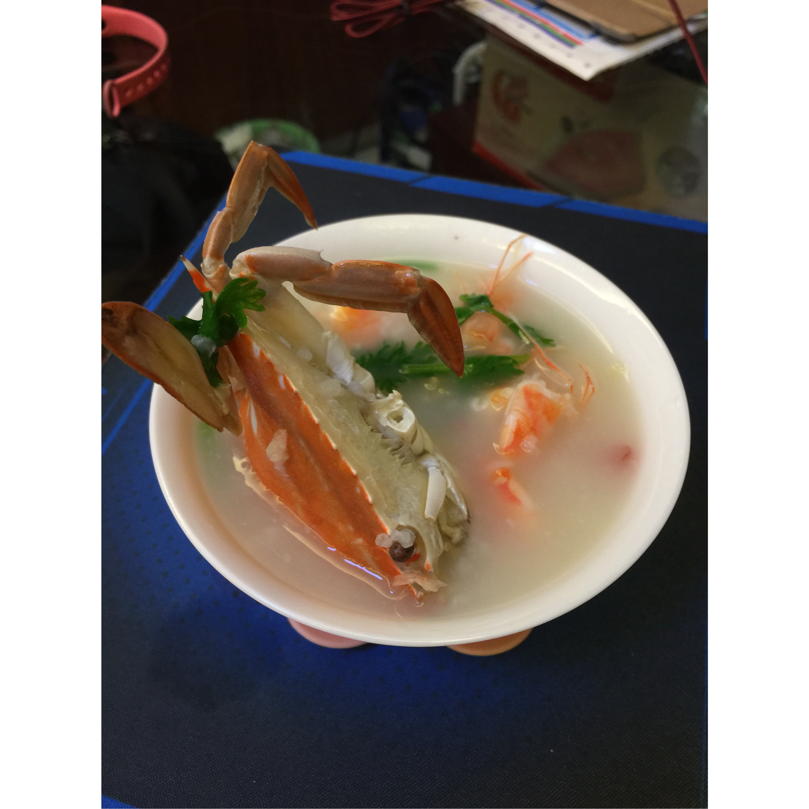 潮汕虾蟹砂锅粥