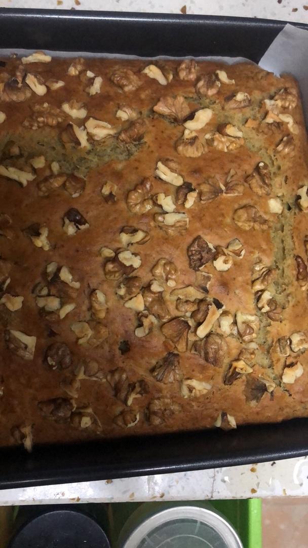 香蕉核桃蛋糕（低油少糖健康版）