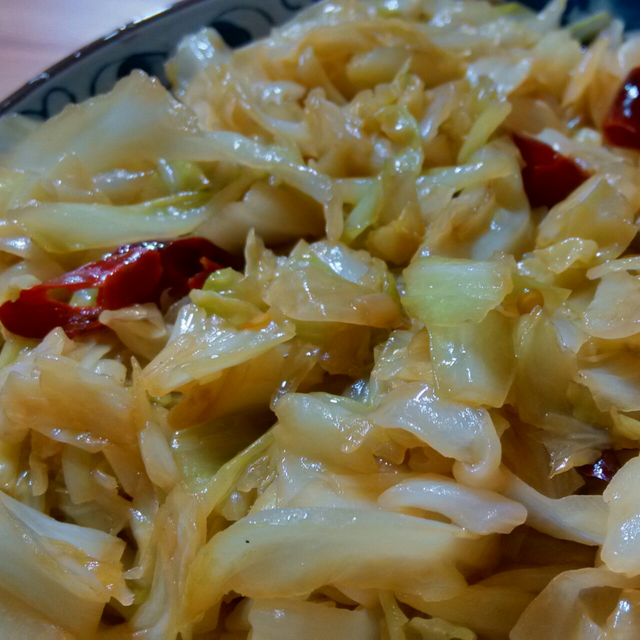 炝炒圆白菜