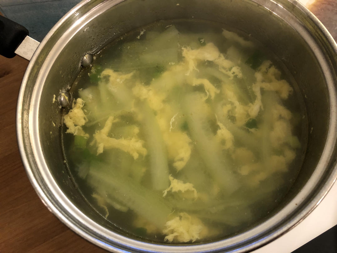 黄瓜鸡蛋汤