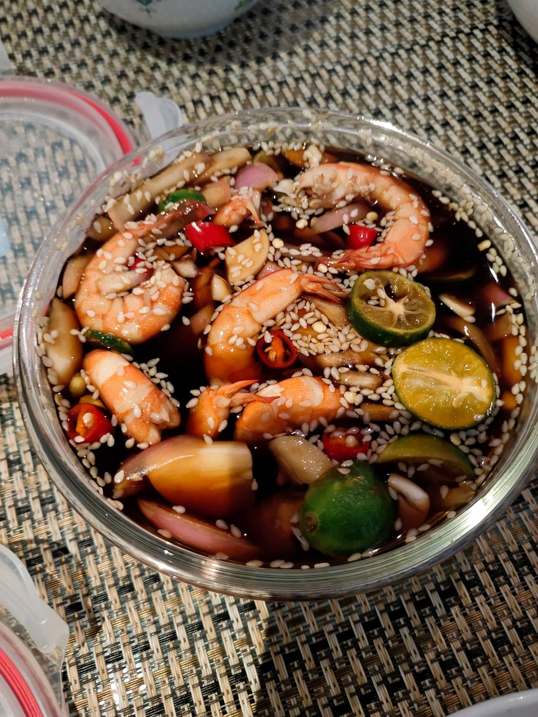 减脂首选 泰式青柠虾