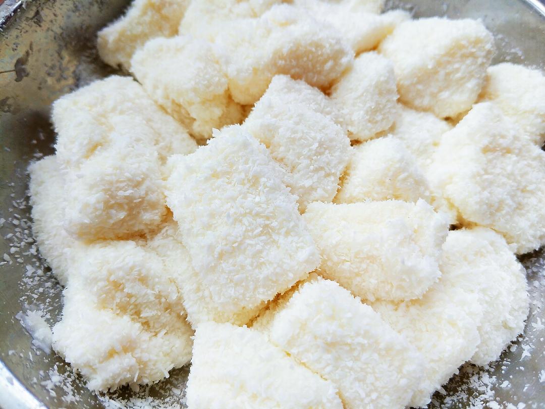 香浓软糯的牛奶砖（老少皆宜）