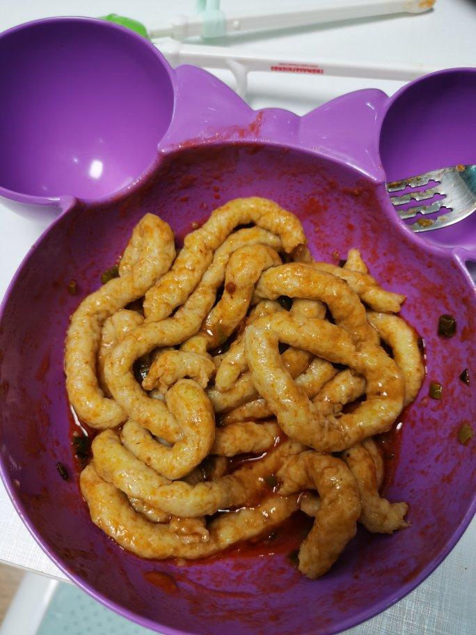 鲜虾鲜贝胡萝卜西兰花面（无盐）