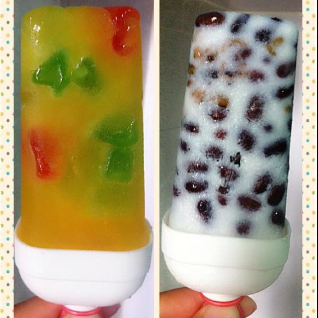 老式赤豆棒冰