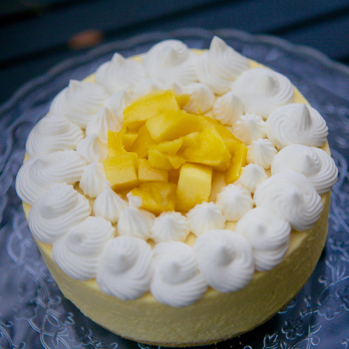 《Tinrry下午茶》教你做芒果流心慕斯（6寸配方）