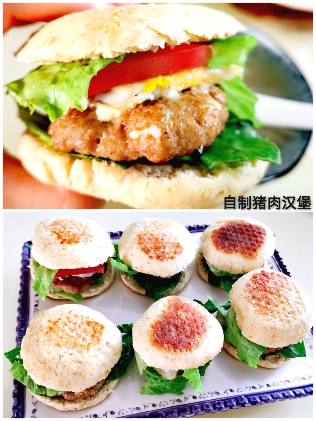 快手汉堡胚肉饼