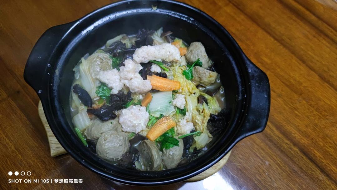 一锅鲜，白菜煲