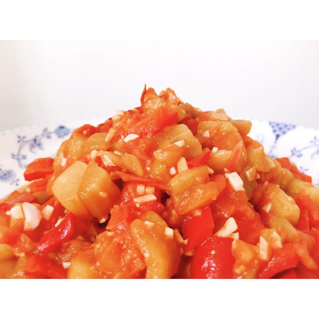 酸辣茄子（西红柿版）