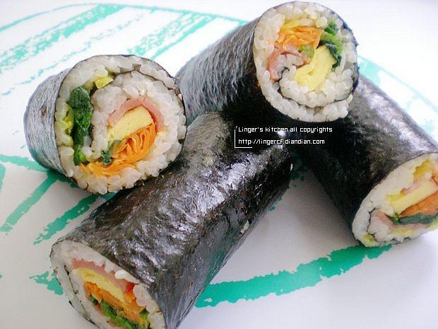 紫菜包饭的做法