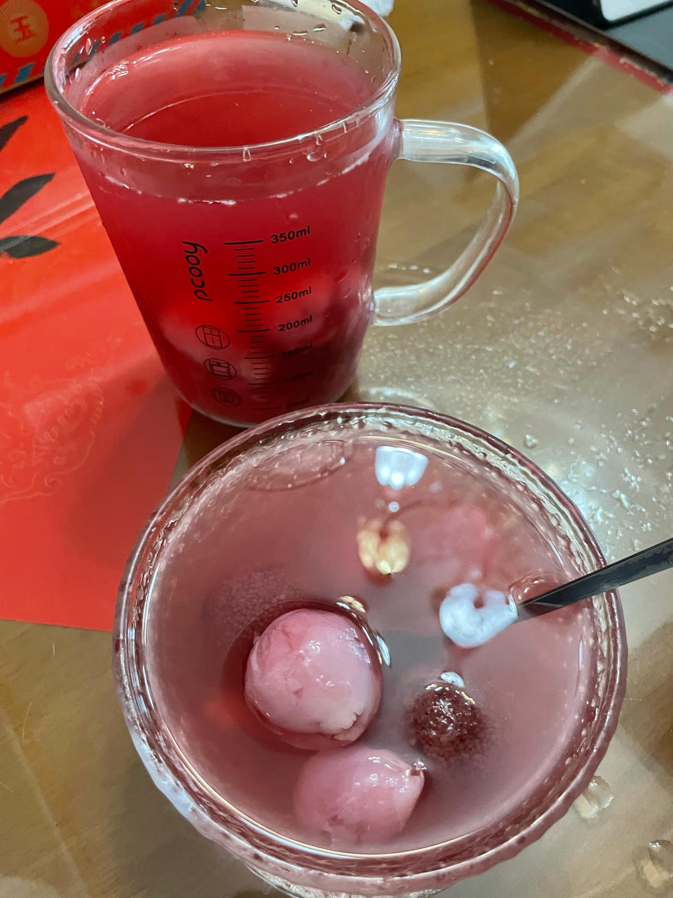 糖水荔枝杨梅饮