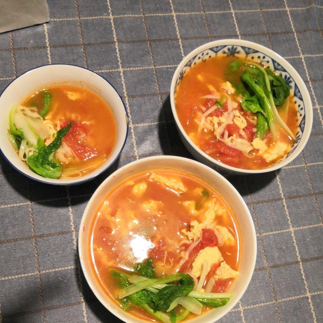 超级入味好吃的番茄鸡蛋面