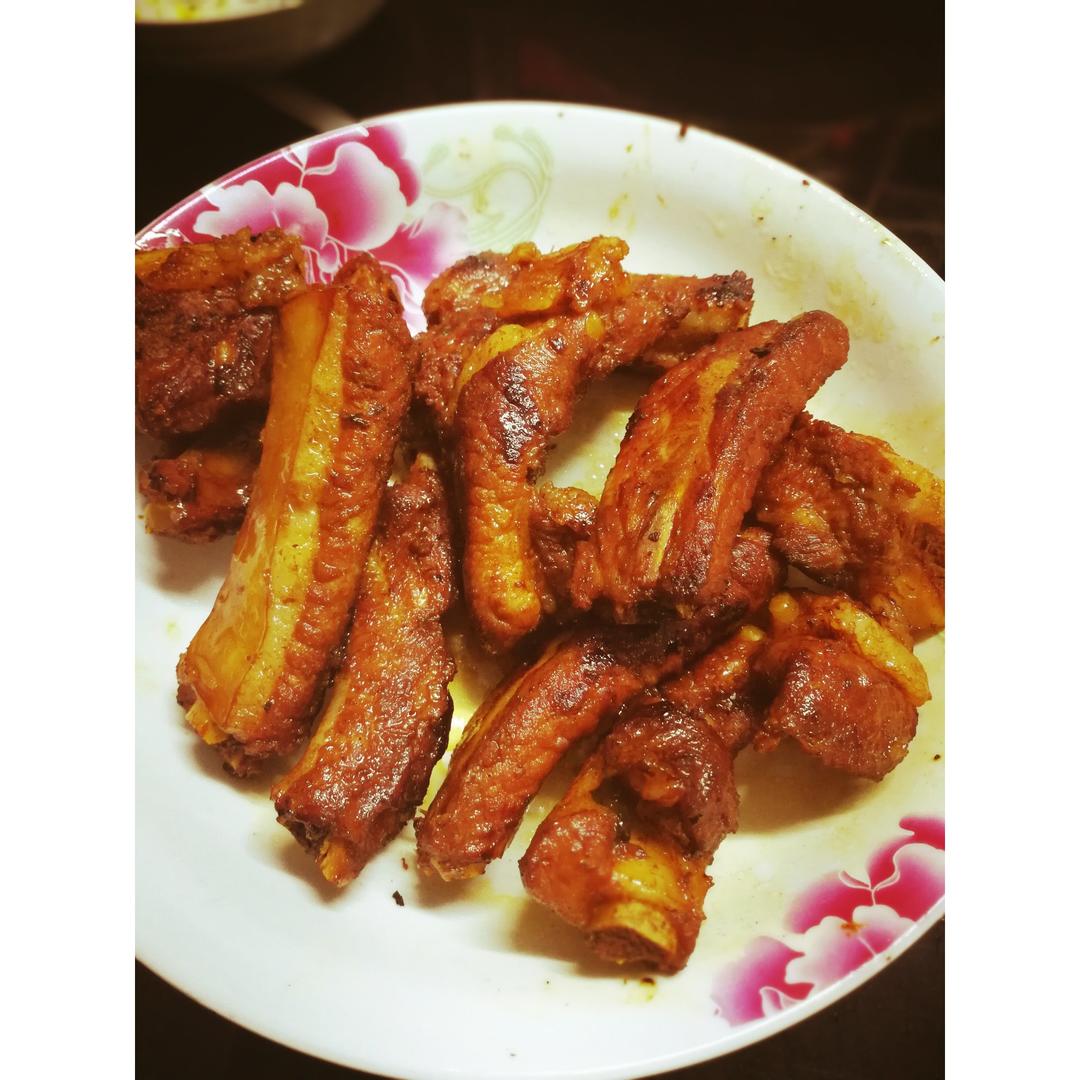 蜜汁烧排骨