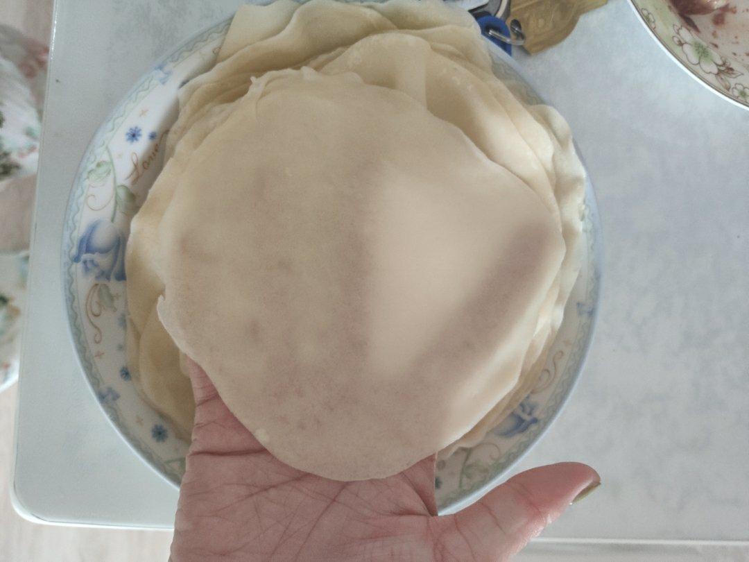 春饼 —薄如纸