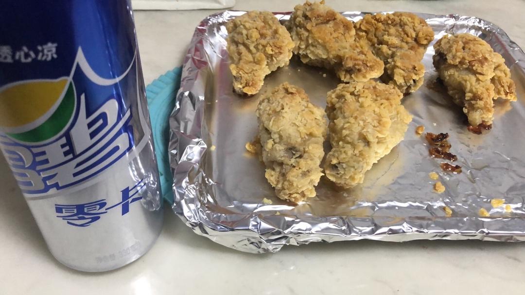 烤箱也能做出黄金炸鸡翅（健康无油版）