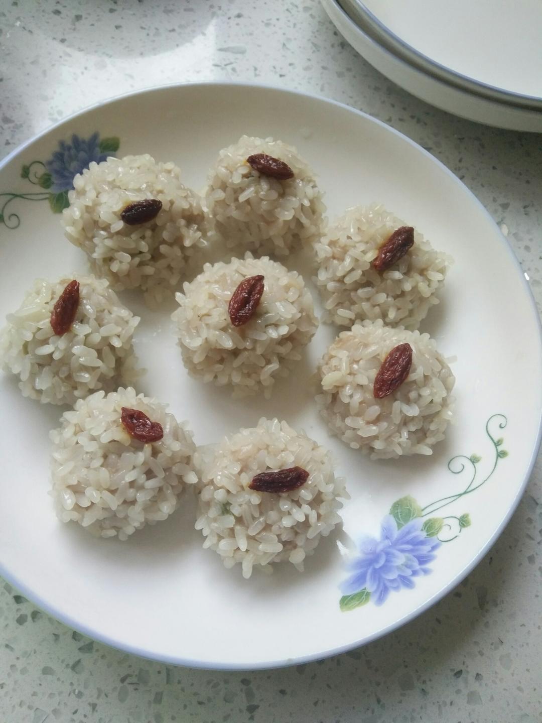 简单易做～珍珠丸子