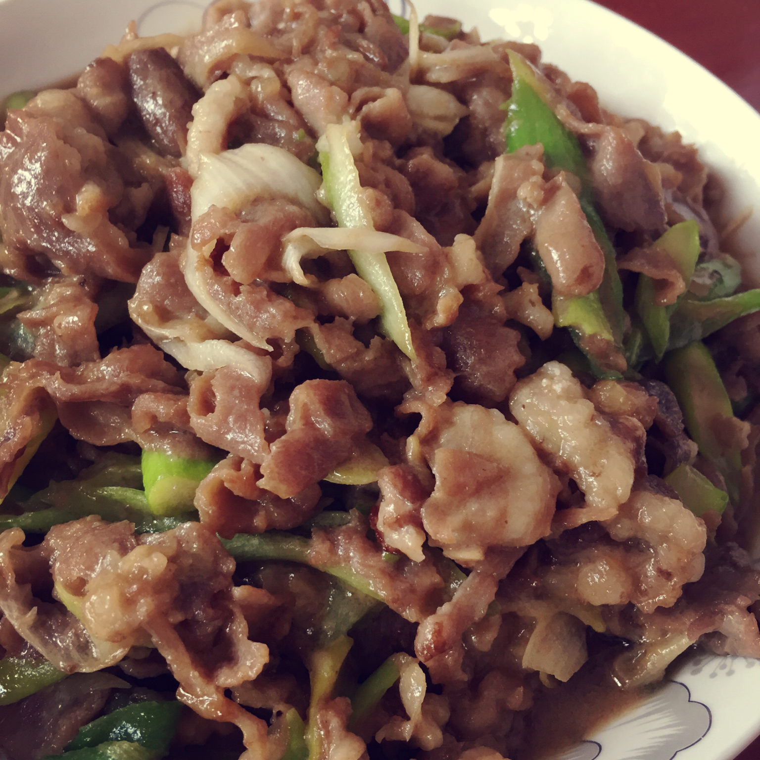 葱爆羊肉