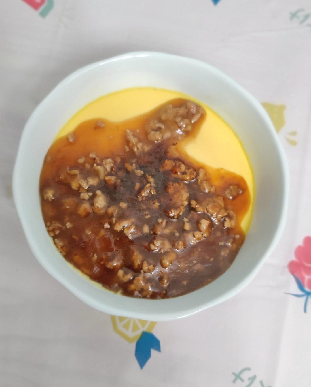 比布丁还要嫩！巨好吃又营养的肉末水蒸蛋