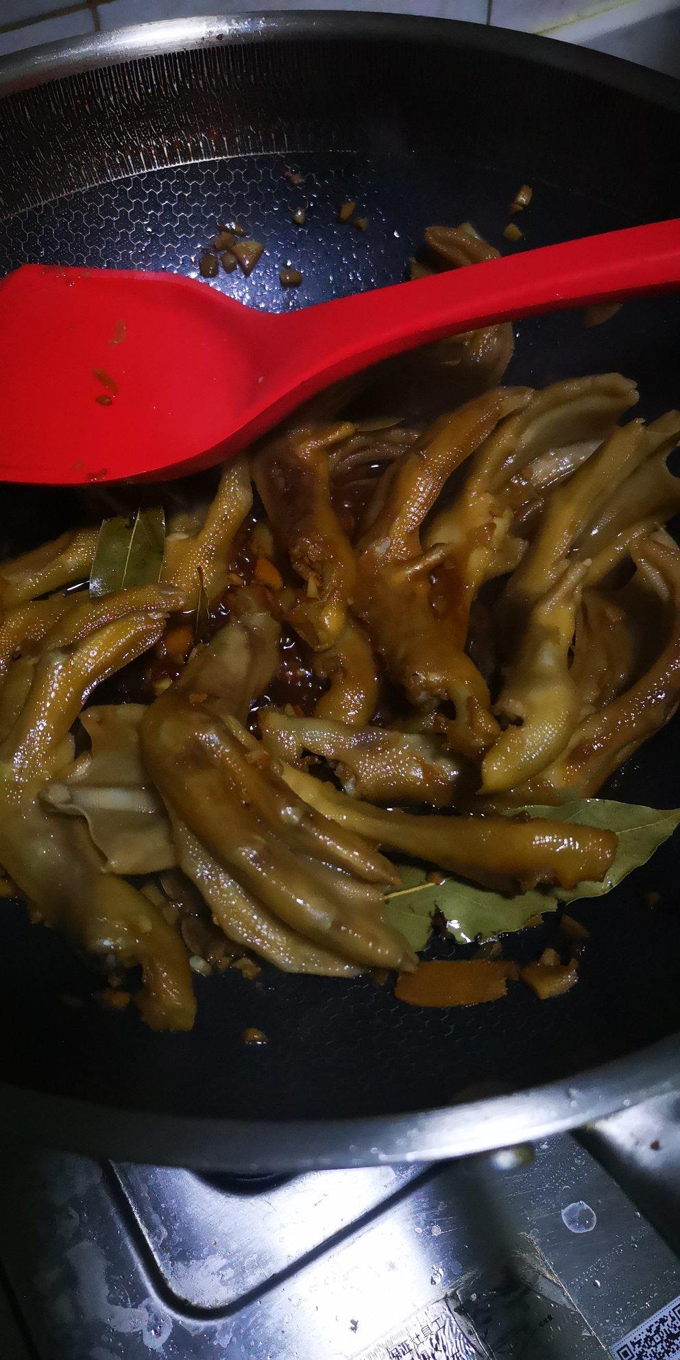 卤鸭掌不好吃你打我