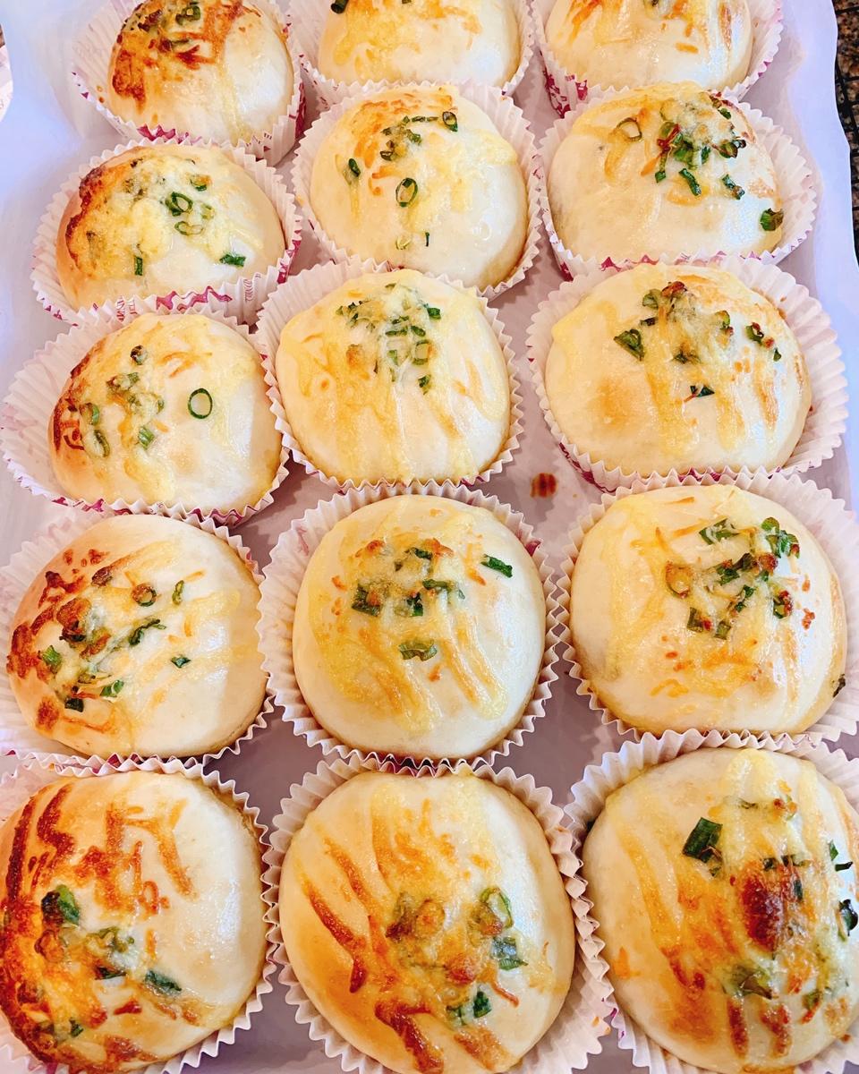 香肠肉松芝士面包（咸口面包）