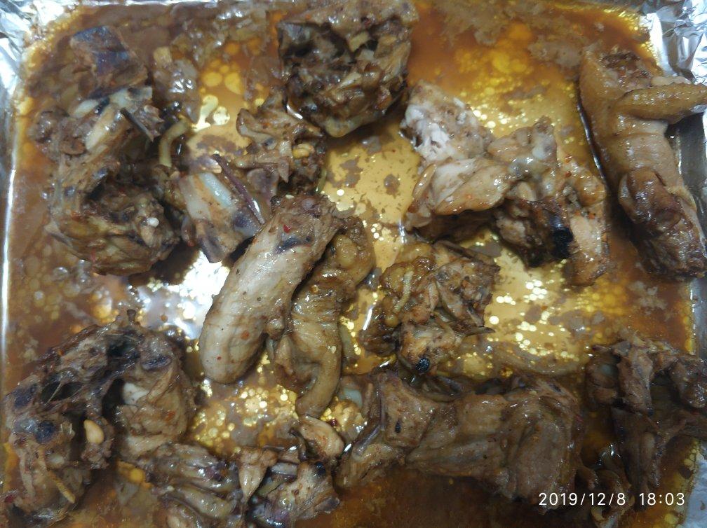 烤鸡架
