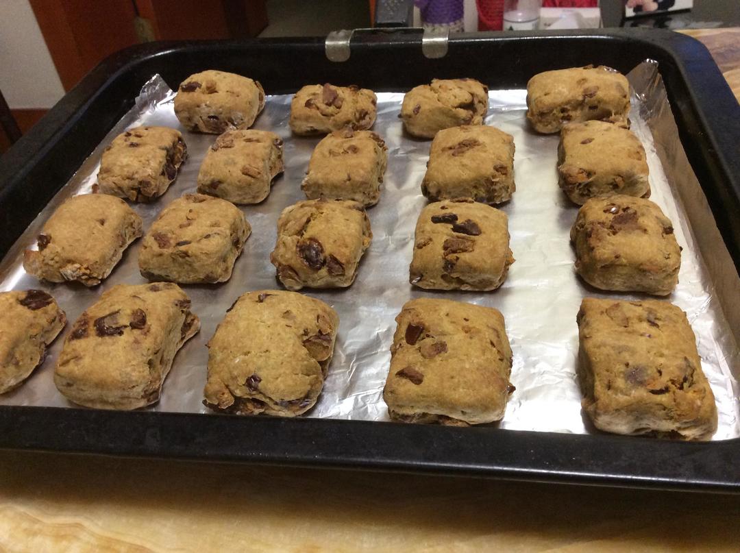 红糖红枣酸奶司康