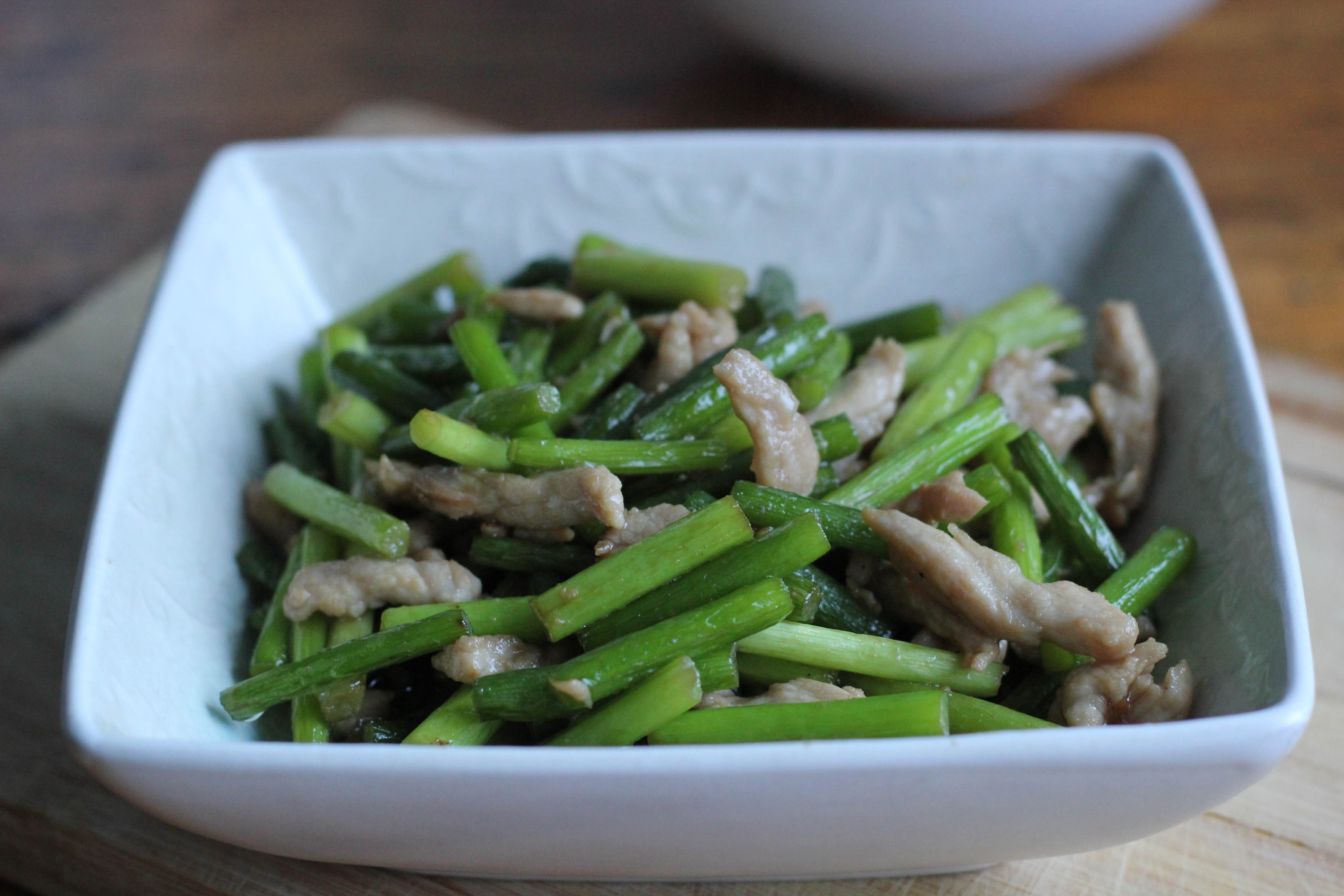 蒜薹炒肉