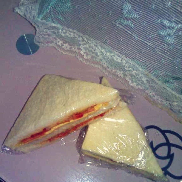 火腿芝士三明治