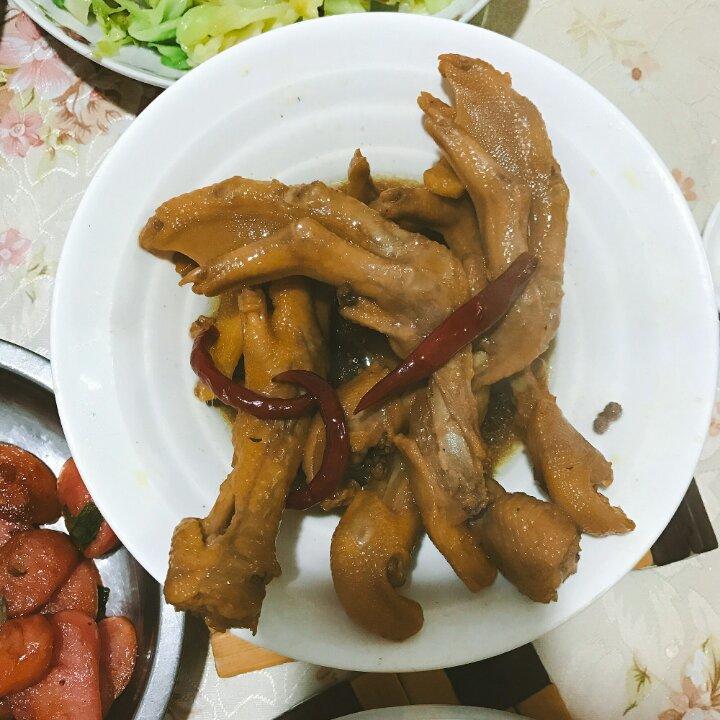 yesz做的香卤鸭掌(好吃得不得了)