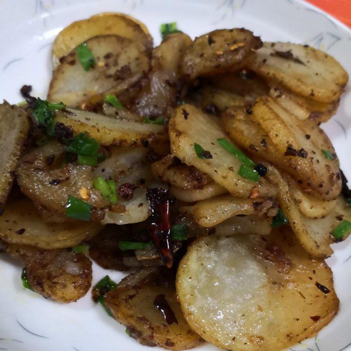干锅土豆片