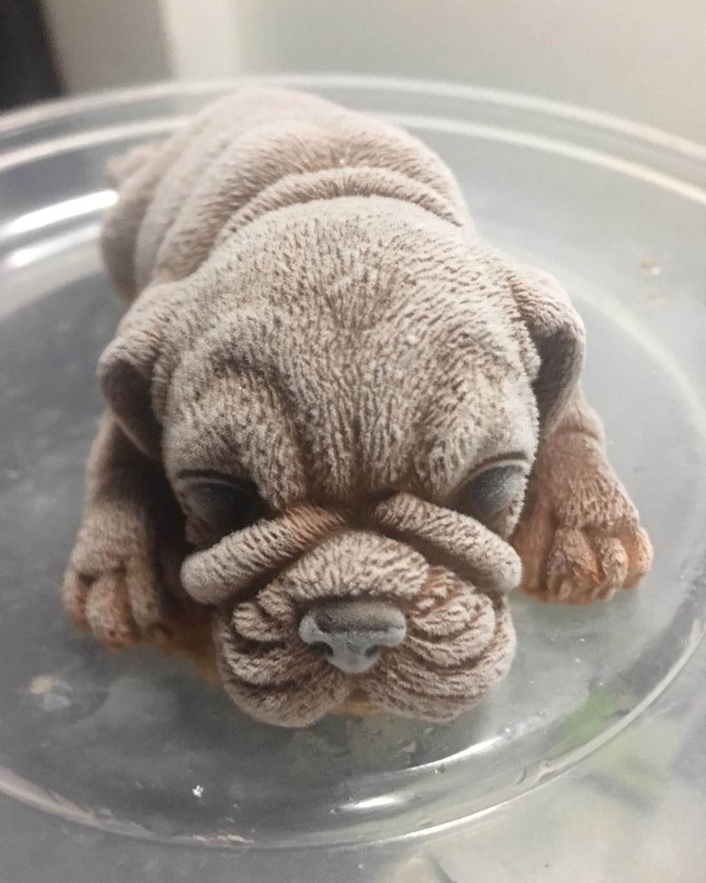 网红沙皮狗慕斯蛋糕