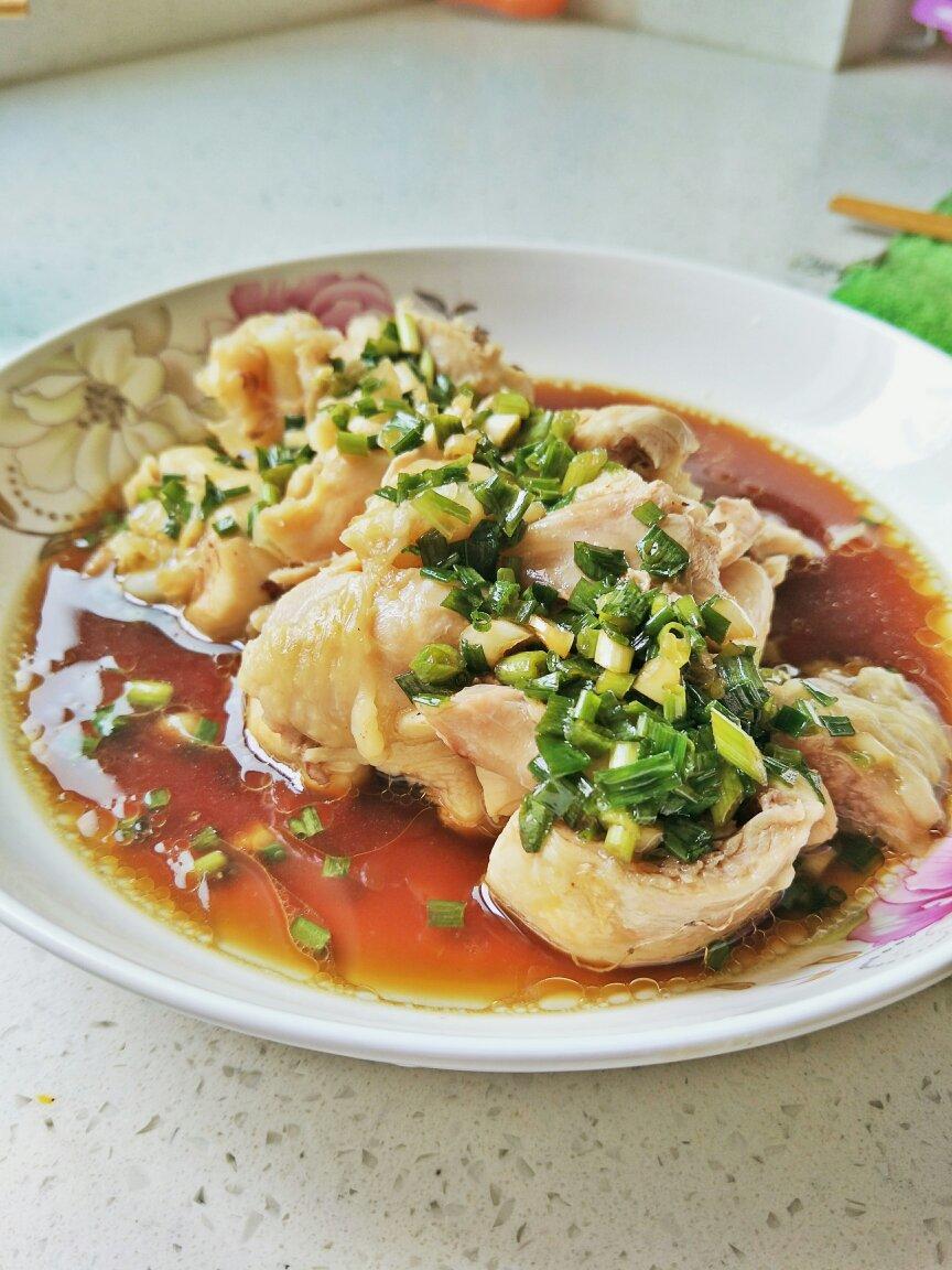 葱油鸡（鸡腿可以这样吃快手菜）