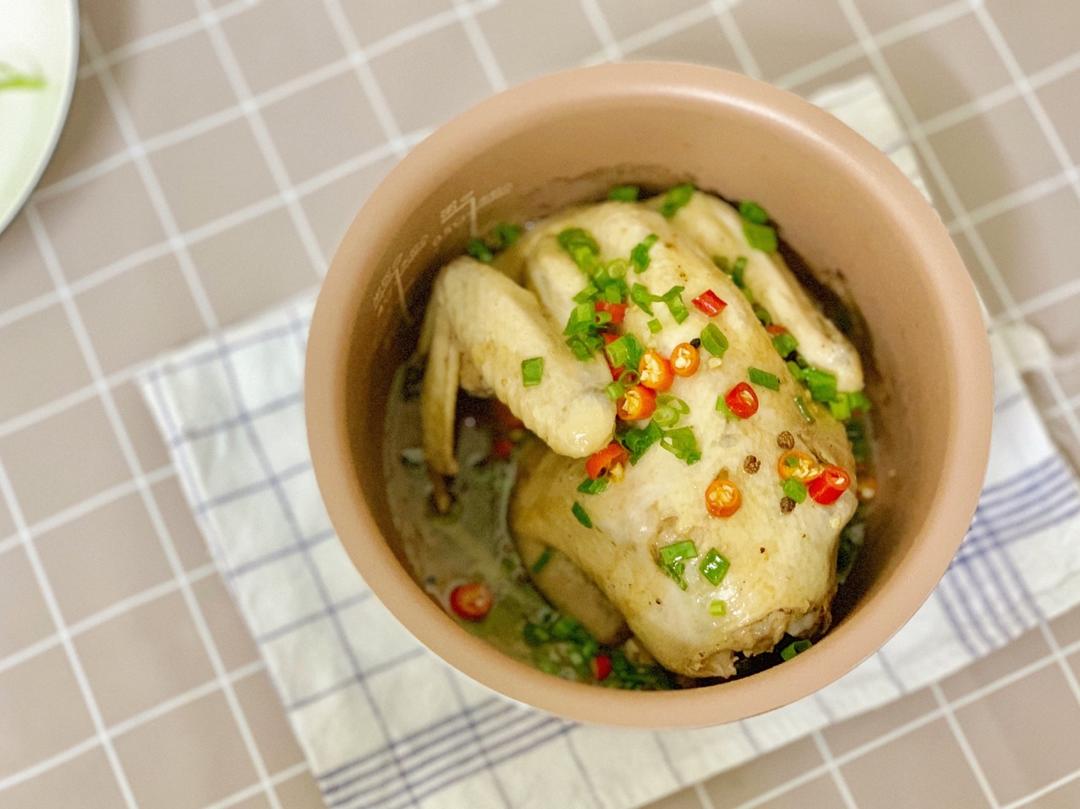 葱油鸡【电饭煲版】要做这个圣诞最靓的鸡仔！