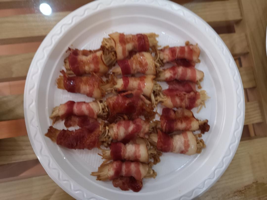 金针菇培根卷