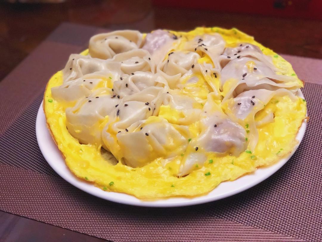 抱蛋煎馄饨