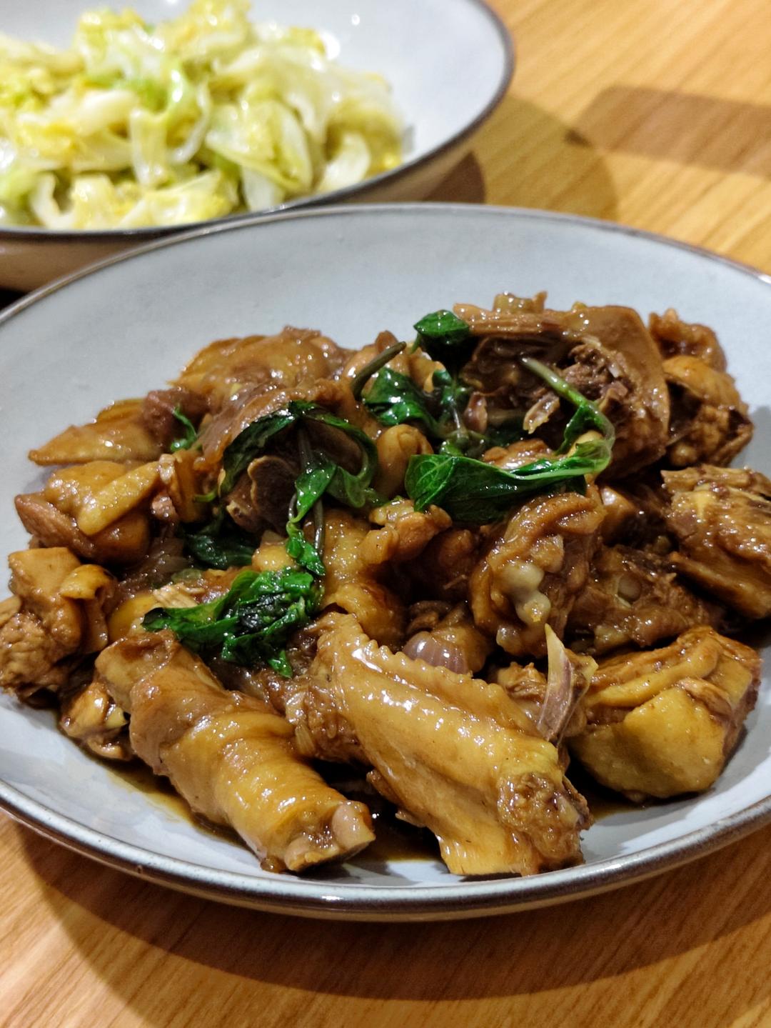 正宗台式三杯鸡（零失败！周围朋友全都赞不绝口！ 😁）