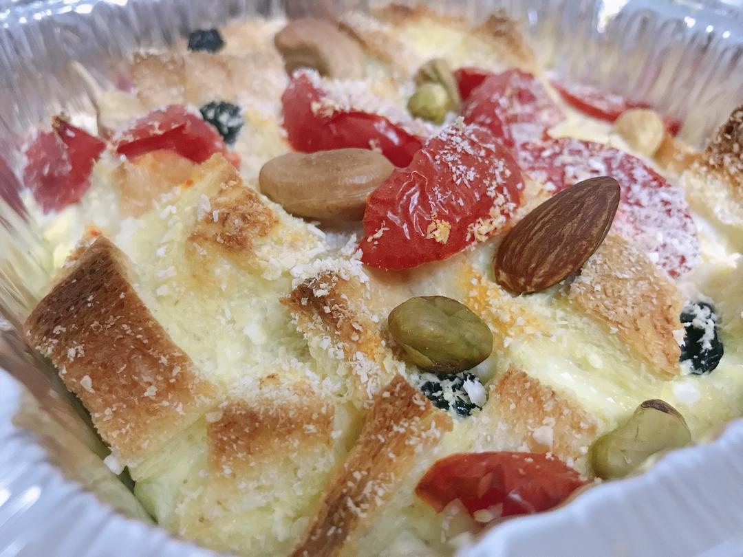 吐司蛋奶烤布丁